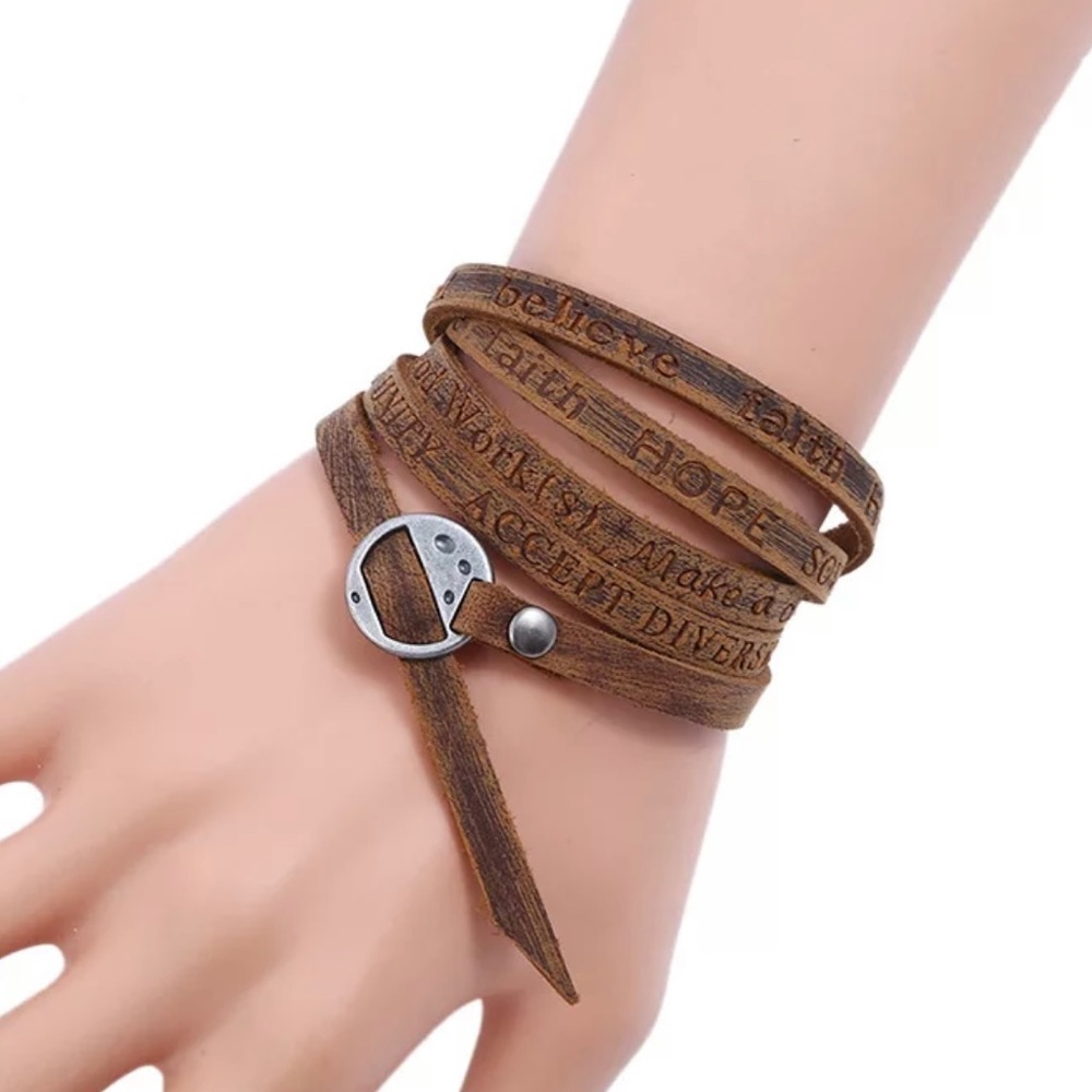 Leather Unisex Bracelet